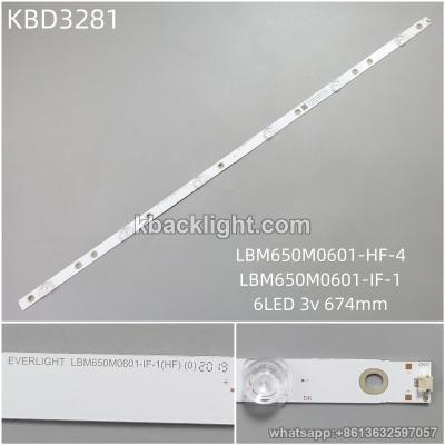 KBD3281 LBM650M0601-HF-4/LBM650M0601-IF-1/6-LED 3v674mm
