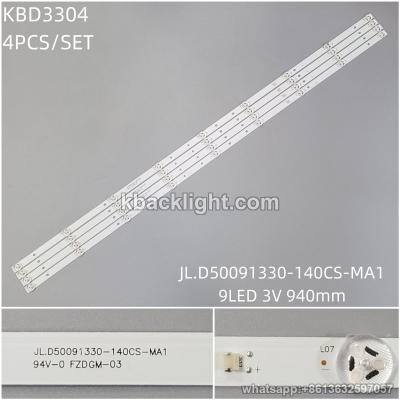 KBD3304 JL.D50091330-140CS-MA1/9-LED 3V940mm 4PCS/SET
