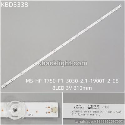 KBD3338 MS-HF-T750-F1-3030-2.1-19001-2-08/8-LED 3V810mm