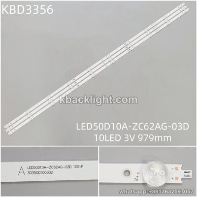 KBD3356 LED50D10A-ZC62AG-03D/10-LED 3V979mm