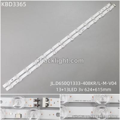 KBD3365 JL.D650Q1333-408KR/L-M-V04/13+13-LED 3v624+615mm