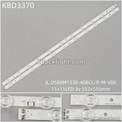 KBD3370 JL.D580M1330-408CL/R-M-V06/11+11-LED 3v552+555mm