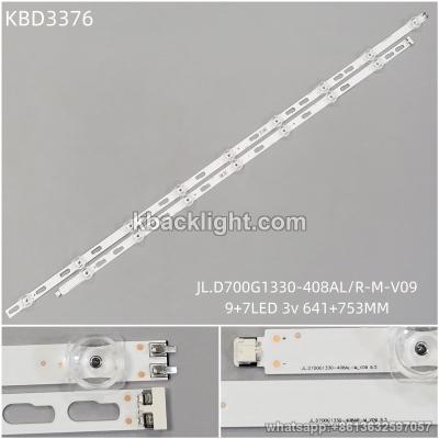 KBD3376 JL.D700G1330-408AL/R-M-V09/9+7-LED 3v641+753MM 4PAIR/SET
