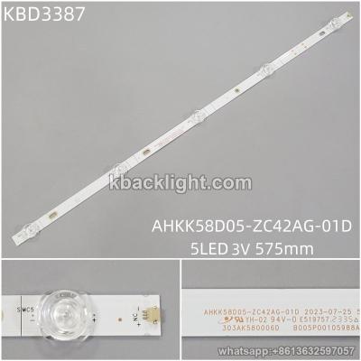 KBD3387 AHKK58D05-ZC42AG-01D/5-LED 3V575mm