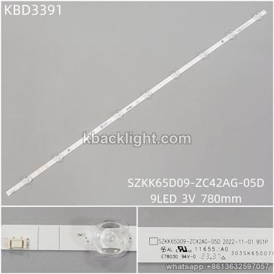 KBD3391 SZKK65D09-ZC42AG-05D/9-LED 3V780mm