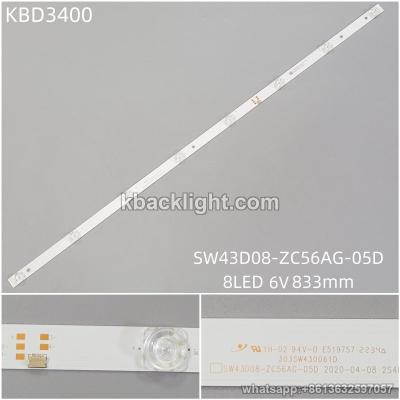 KBD3400 SW43D08-ZC56AG-05D/8-LED 6v833mm
