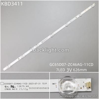 KBD3411 GC65D07-ZC46AG-11CD/7-LED 3V626mm