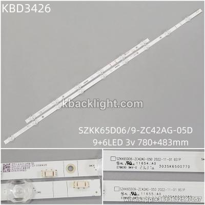 KBD3426 SZKK65D06/9-ZC42AG-05D/9+6-LED 3v780+483mm