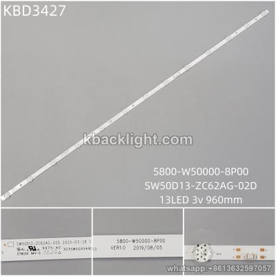 KBD3427 5800-W50000-8P00/SW50D13-ZC62AG-02D/13-LED 3v960mm