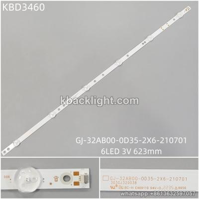 KBD3460 GJ-32AB00-0D35-2X6-210701/6-LED 3V623mm