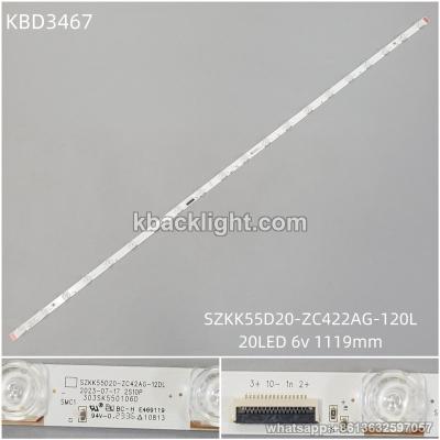 KBD3467 SZKK55D20-ZC422AG-120L/20-LED 6v1119mm