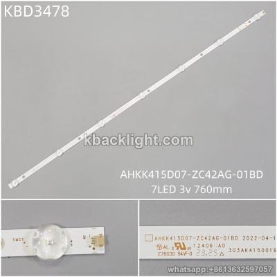 KBD3478 AHKK415D07-ZC42AG-01BD/7-LED 3v760mm