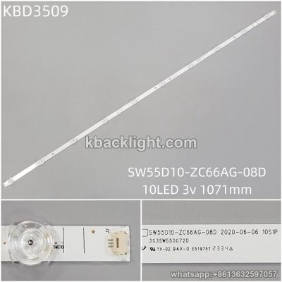 KBD3509 SW55D10-ZC66AG-08D/10-LED 3v1071mm 4PCS/SET