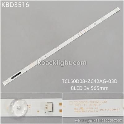 KBD3516 TCL50D08-ZC42AG-03D/8-LED 3v565mm