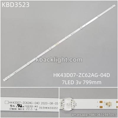 KBD3523 HK43D07-ZC62AG-04D/7-LED 3v799mm