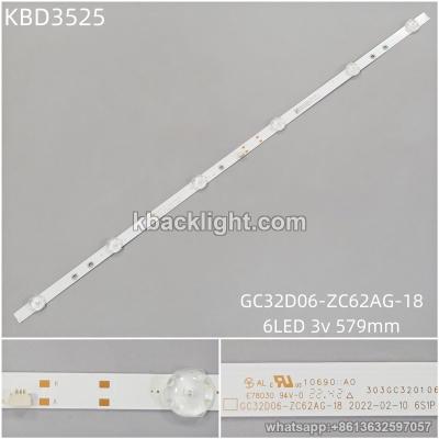 KBD3525 GC32D06-ZC62AG-18/6-LED 3v579mm