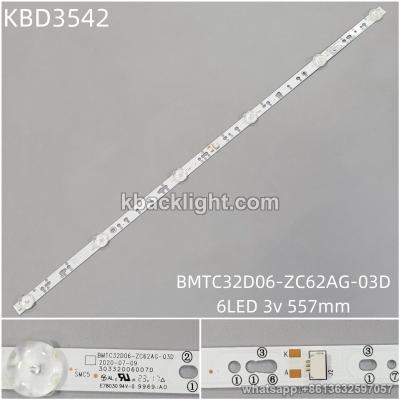 KBD3542 BMTC32D06-ZC62AG-03D/6-LED 3v557mm 2PCS/SET