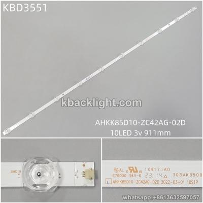 KBD3551 AHKK85D10-ZC42AG-02D/10-LED 3v911mm