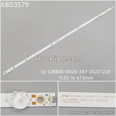 KBD3579 GJ-32BB00-0D28-3X7-20221220/7-LED 3v613mm