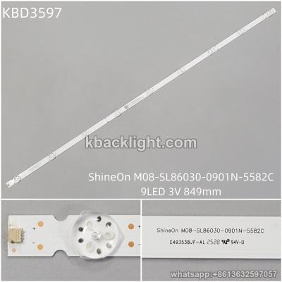 KBD3597 ShineOn M08-SL86030-0901N-5582C/9-LED 3V849mm