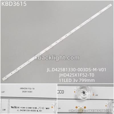 KBD3615 JL.D425B1330-003DS-M-V01/JHD425X1F52-T0/11-LED 3v799mm