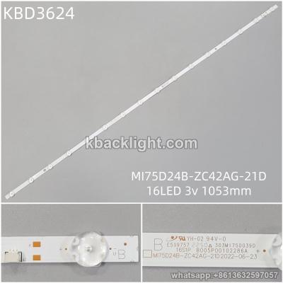 KBD3624 MI75D24B-ZC42AG-21D/16-LED 3v1053mm