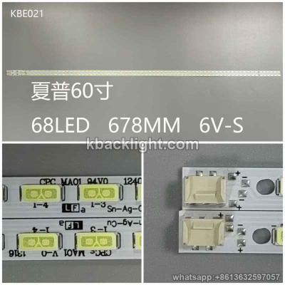 KBE021 Sharp 60-inch/CPC MA01 V-0/68LED 6v 678mm