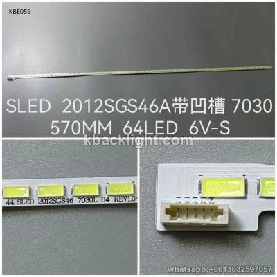 KBE059 SLED 2012SGS46A with concave 7030/64LED 6v 570mm
