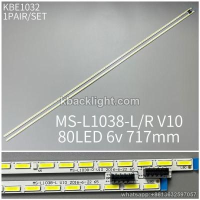 KBE1032 MS-L1038-L/R V10/80LED 6v 717mm 1 PAIR/ SET
