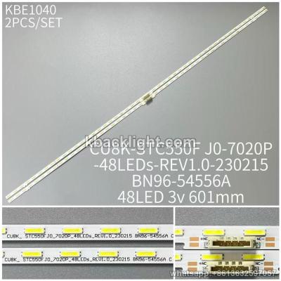 KBE1040 12-3A. CU8K-STC550F J0-7020P-48LEDS-REV1.0-230215/BN96-54556A/48LED 3v 601mm