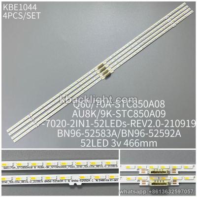 KBE1044 blue & white dual color/Q60/70A-STC850A08 AU8K/9K-STC850A09-7020-2IN1-52LEDS-REV2.0-210919/BN96-52583A/BN96-52592A/52LED 3v 466mm
