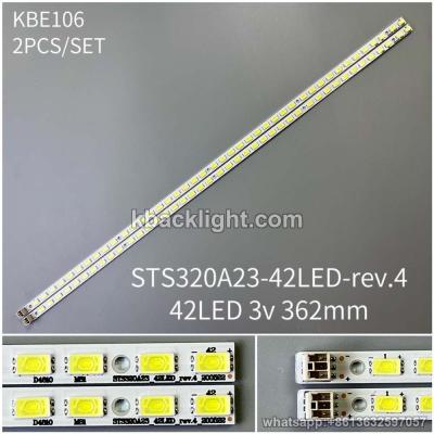 KBE106 STS320A23-42LED-rev.4/42LED 3v 362mm 2PCS/SET