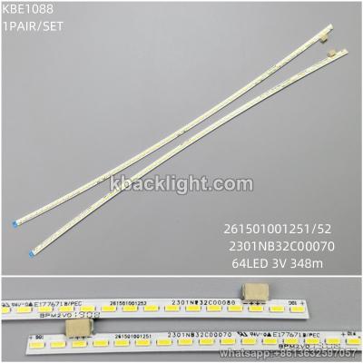 KBE1088 261501001251/52 2301NB32C00070/64LED 3V 348MM