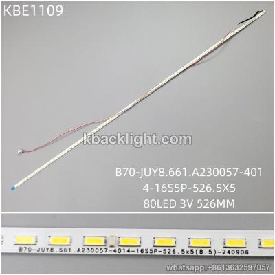 KBE1109 B70-JUY8.661.A230057-4014-16S5P-526.5X5/80LED 3V 526MM