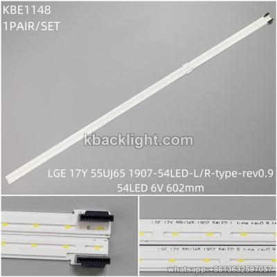 KBE1148 LGE 17Y 55UJ65 1907-54LED-L/R-type-rev0.9/54LED 6V 602mm