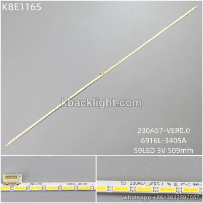 KBE1165 230A57-VER0.0/6916L-3405A/59LED 3V 509mm