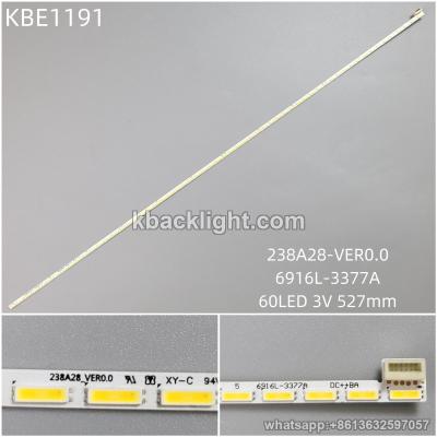 KBE1191 238A28-VER0.0/6916L-3377A/60LED 3V 527mm
