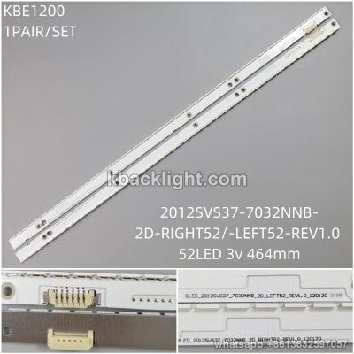 KBE1200 2012SVS37-7032NNB-2D-RIGHT52/-LEFT52-REV1.0/52LED 3v 464mm