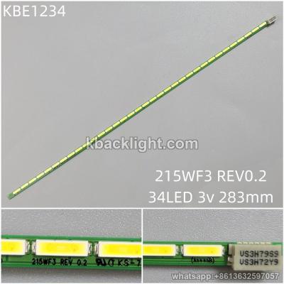 KBE1234 215WF3 REV0.2/34LED 3v 283mm