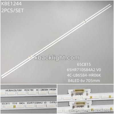 KBE1244 65C815/65HR710S84A2 V0/4C-LB6584-HR06K/84LED 6v 705mm