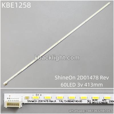 KBE1258 ShineOn 2d01478 Rev/60LED 3v 413mm