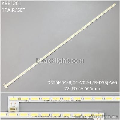 KBE1261 DS55M54-BJO1-V02-L/R-DSBJ-WG/72LED 6V 605mm