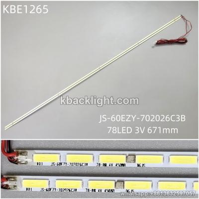 KBE1265 JS-60EZY-702026C3B/78LED 3V 671mm