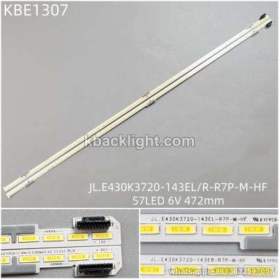 KBE1307 JL.E430K3720-143EL/R-R7P-M-HF/57LED 6v 472mm