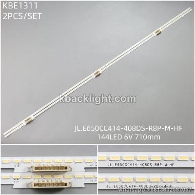 KBE1311 JL.E650CC414-408DS-R8P-M-HF/144LED 6V 710mm