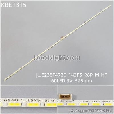 KBE1315 JL.E238F4720-143FS-R8P-M-HF/60LED 3V 525mm