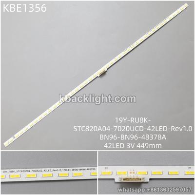 KBE1356 19Y-RU8K-STC820A04-7020UCD-42LED-Rev1.0/BN96-BN96-48378A/42LED 3V 449mm