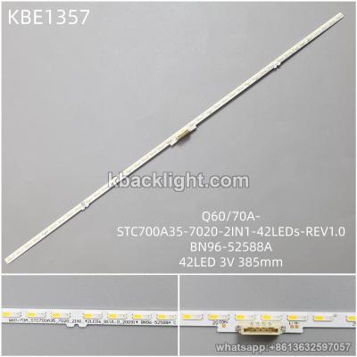 KBE1357 Q60/70A-STC700A35-7020-2IN1-42LEDs-REV1.0/BN96-52588A/42LED 3V 385mm 4PC/SET