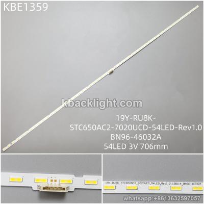 KBE1359 19Y-RU8K-STC650AC2-7020UCD-54LED-Rev1.0/BN96-46032A/54LED 3V 706mm