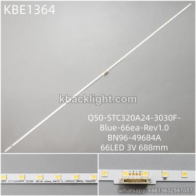 KBE1364 Q50-STC320A24-3030F-Blue-66ea-Rev1.0/BN96-49684A/66LED 3V 688mm